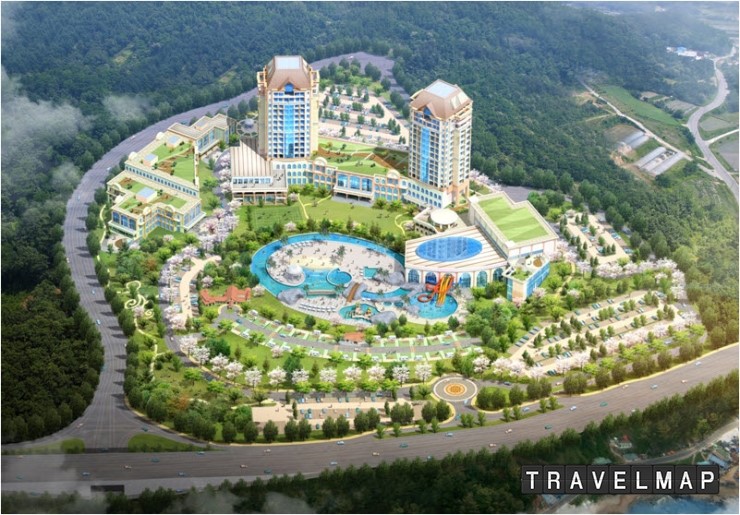 [트래블맵울산여행] 울산시 강동리조트(워터파크) 조성 공사 재개 본격화