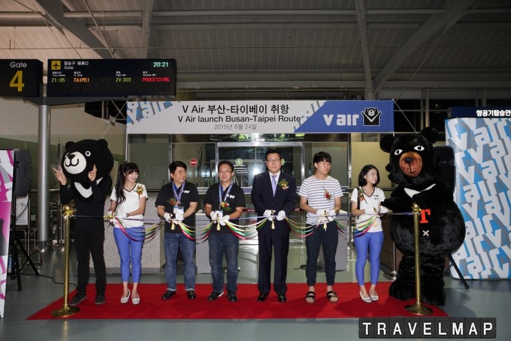 [트래블맵] 브이에어(V Air), 부산-타이베이 노선 주2회 운항 개시