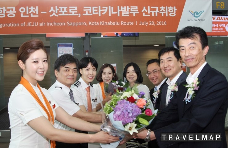 제주항공(JEJU air), 삿포로·코타키나발루 노선 신규 취항